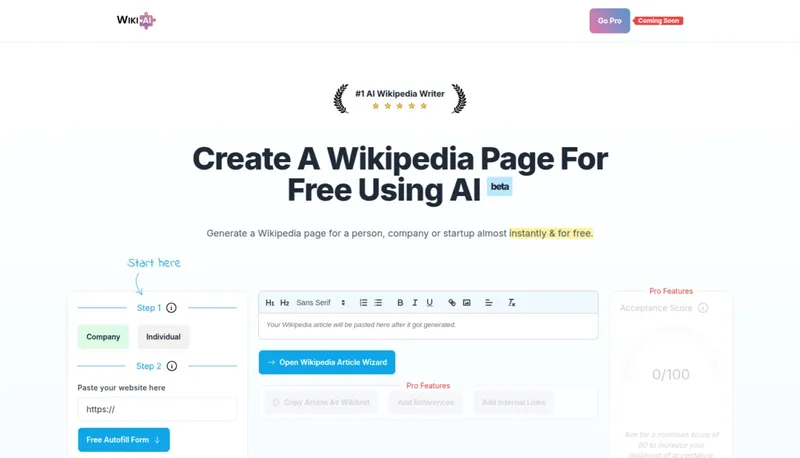 Wikipedia Article AI