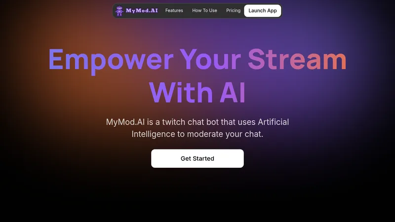 mymod.ai website