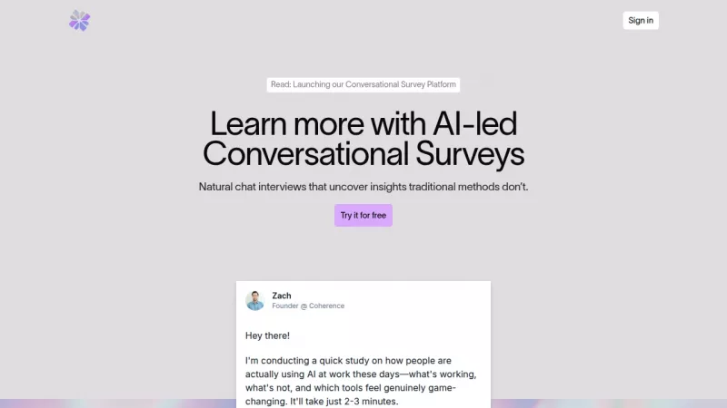 Coherence screenshot