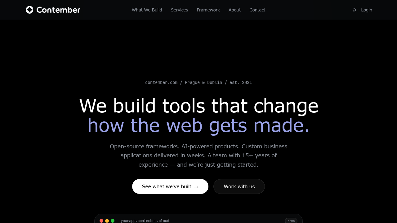 contember website