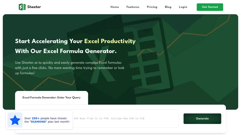 sheeter.ai website