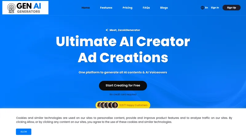 zenaigenerator website