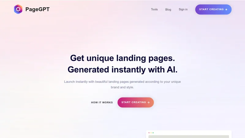 pagegpt website