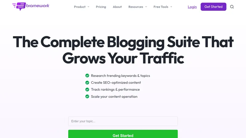 bramework website