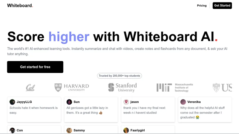 whiteboard ai website