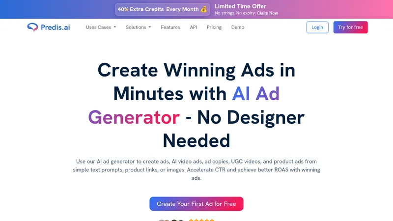 predis.ai website
