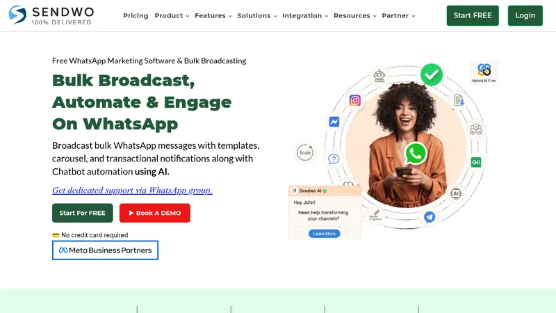 sendwo website