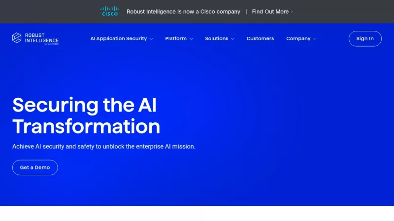 Robust Intelligence screenshot