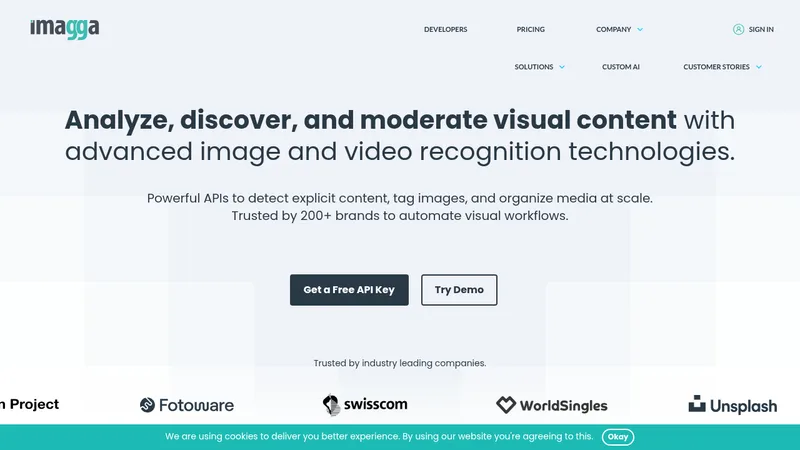 imagga website