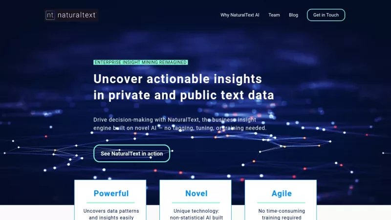 NaturalText screenshot
