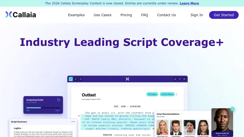 callaia website