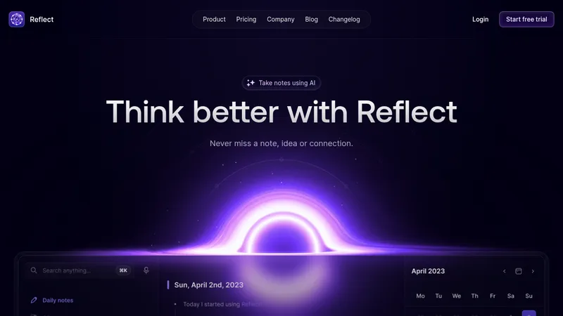 reflect website