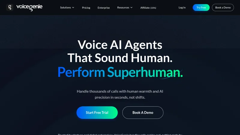 voicegenie website