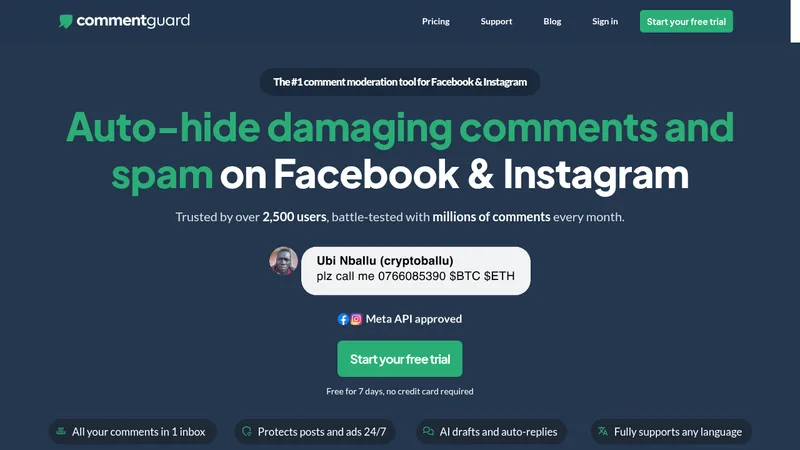 commentguard website