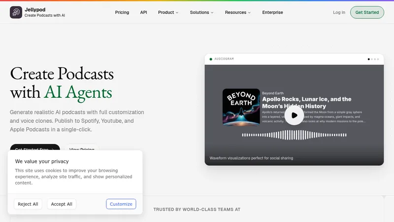 jellypod website