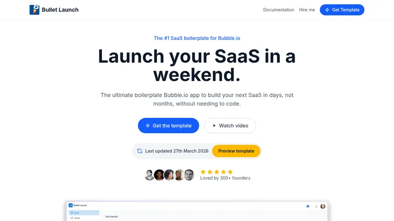 bullet launch website