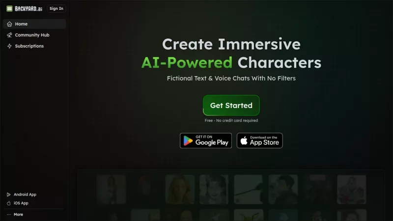 Backyard AI screenshot