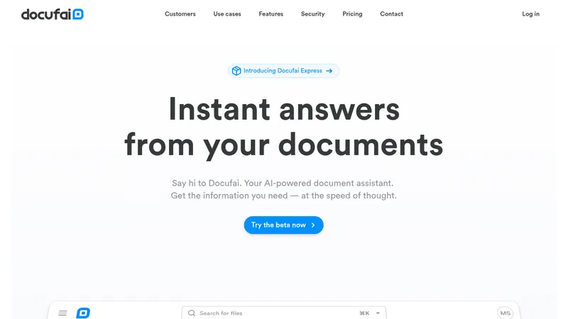 docufai website