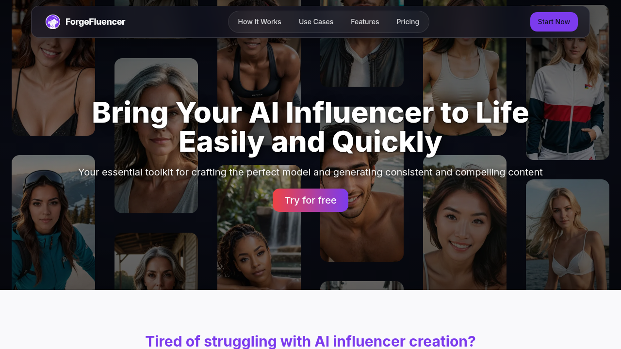 forgefluencer website