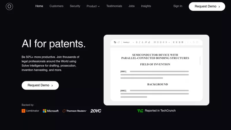 Solve Intelligence screenshot