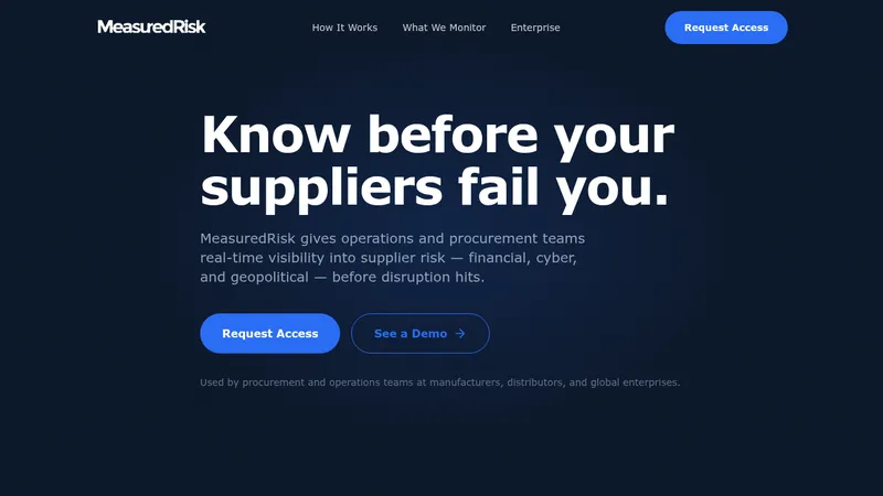 measuredrisk website