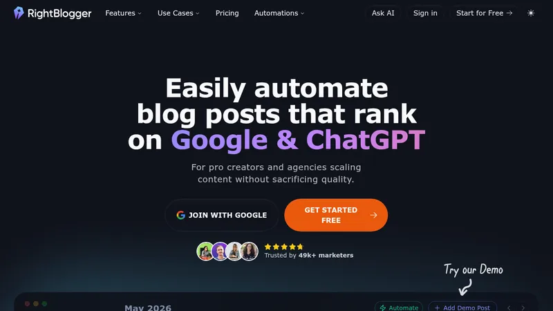 rightblogger website