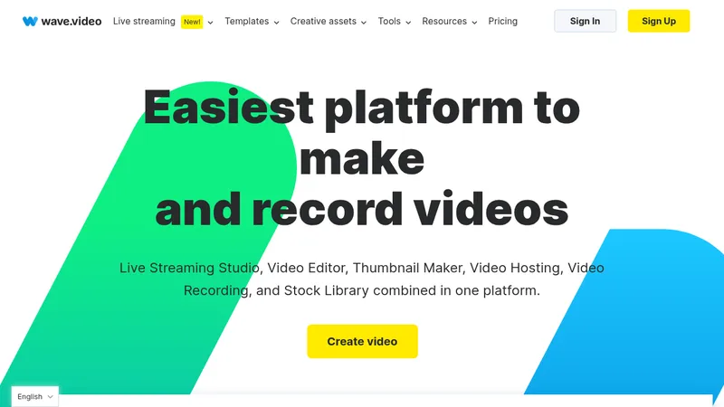 wave.video website