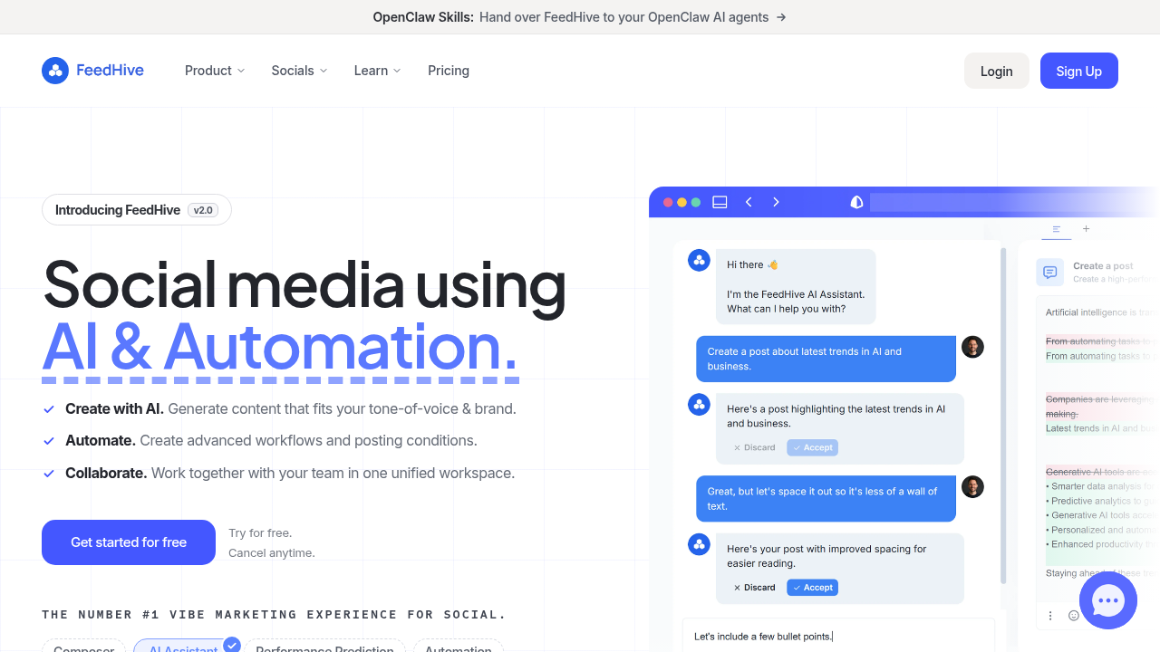 feedhive website