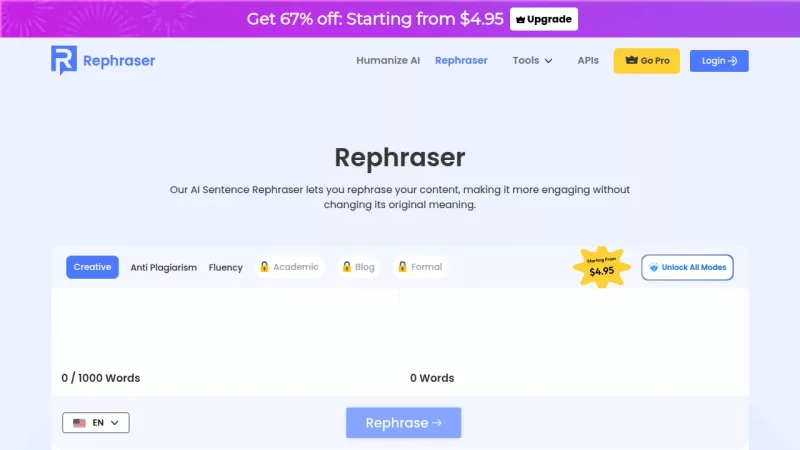 Rephraser screenshot