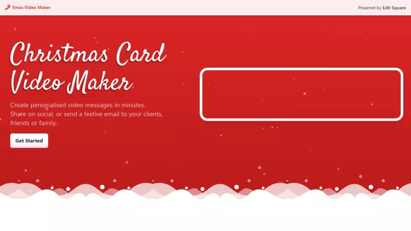 Xmas Video Maker screenshot