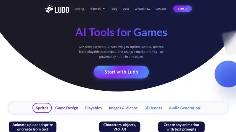 ludo.ai website