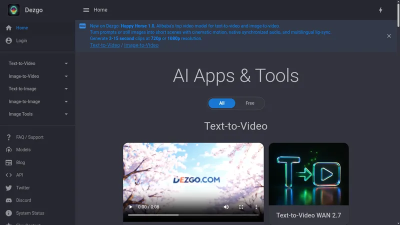 dezgo website