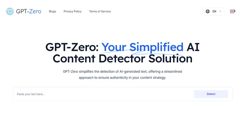 gpt-zero website