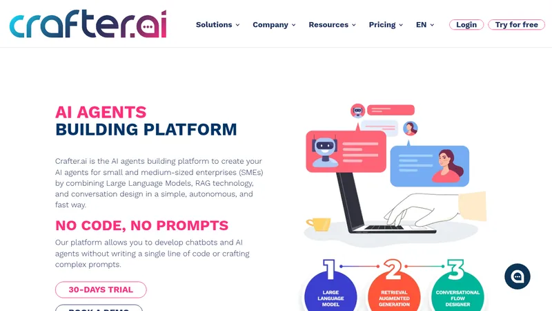 crafter.ai website