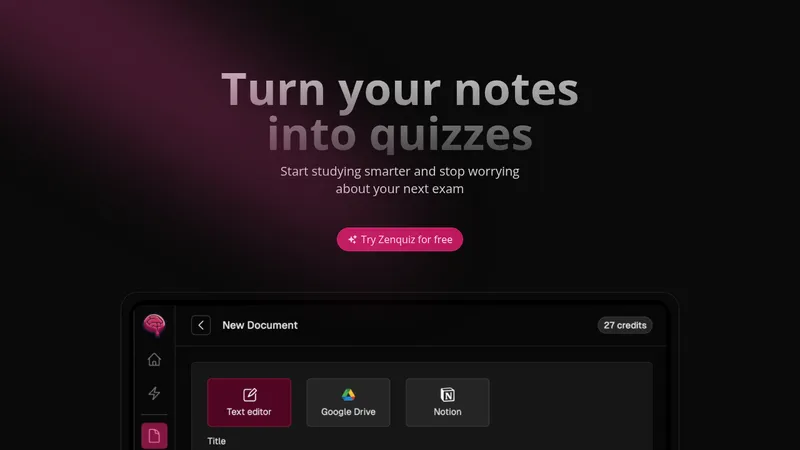 zenquiz website