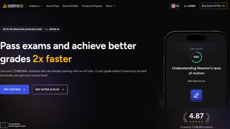 astra ai website