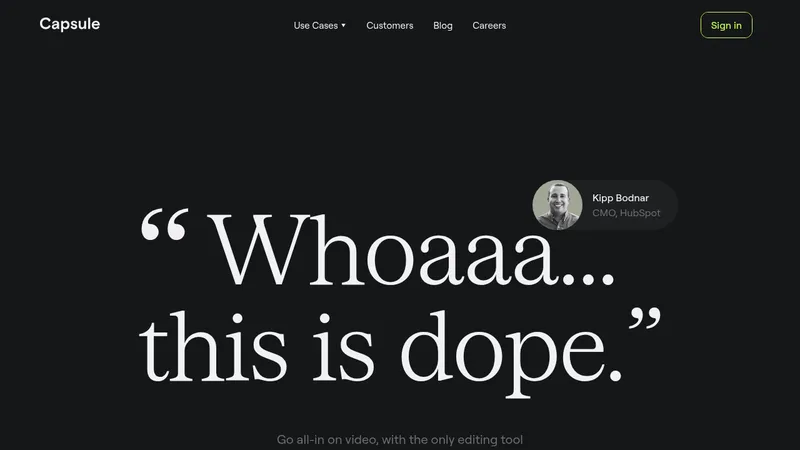 capsule website