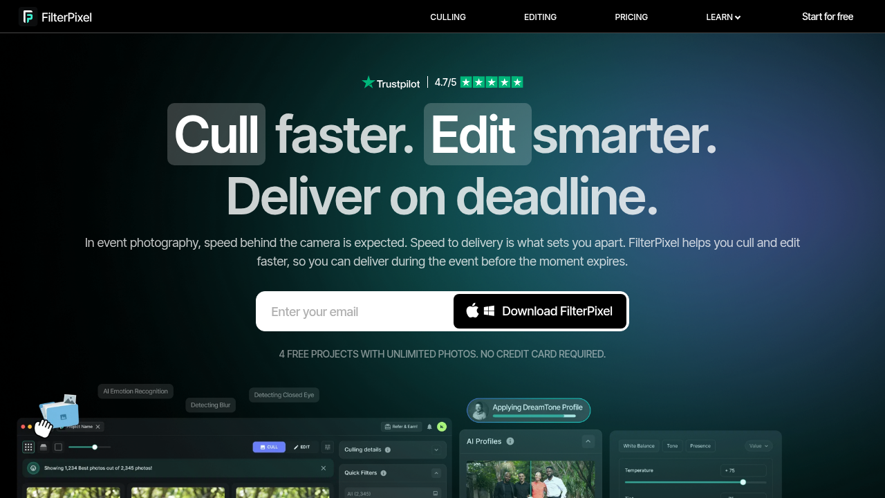 filterpixel website