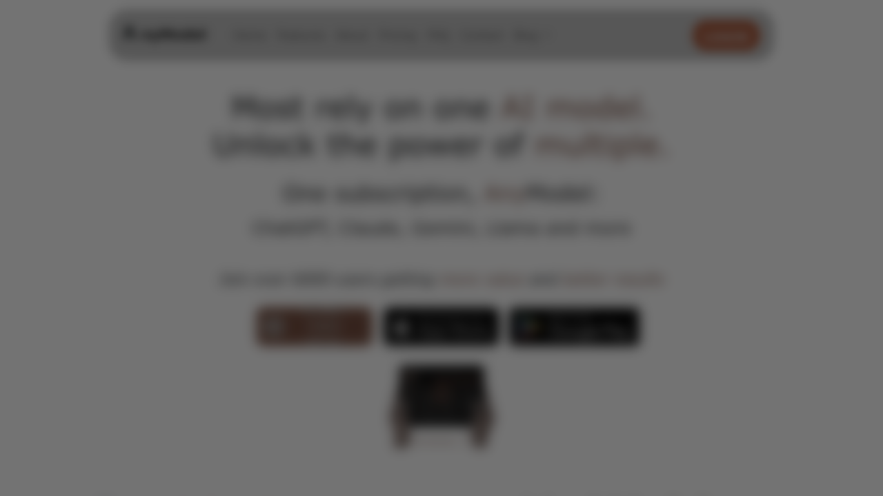 anymodel website