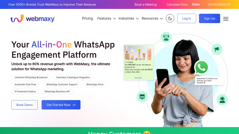 webmaxy website