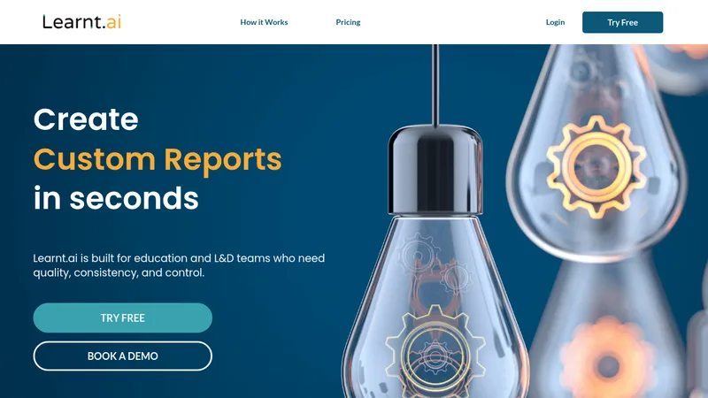 learnt.ai website