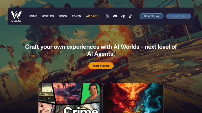 AI Worlds screenshot