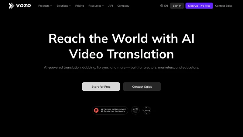 vozo website