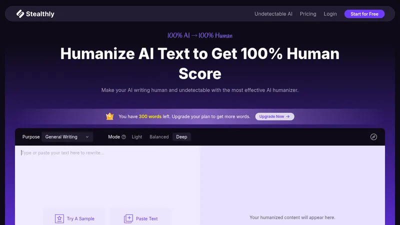 stealthly website