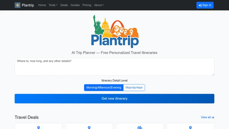 plantrip website