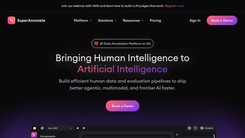 SuperAnnotate screenshot