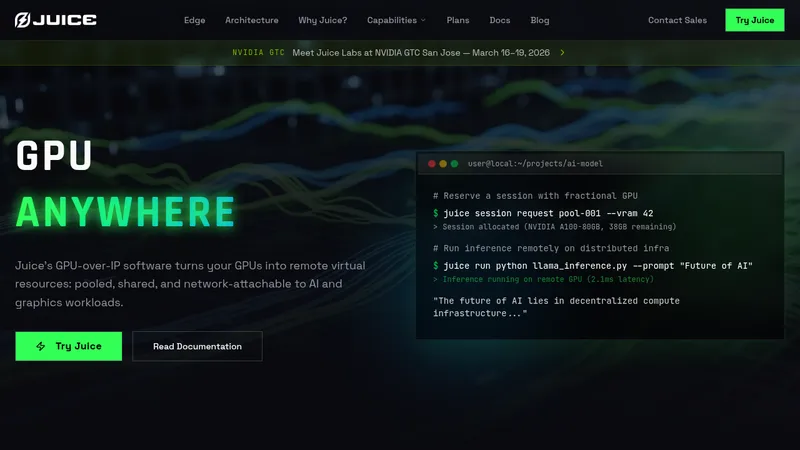 juice labs website