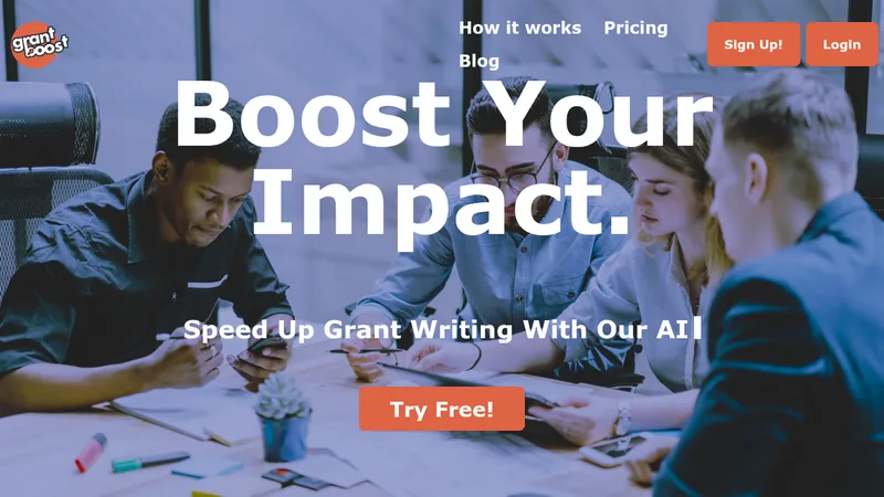 grantboost website