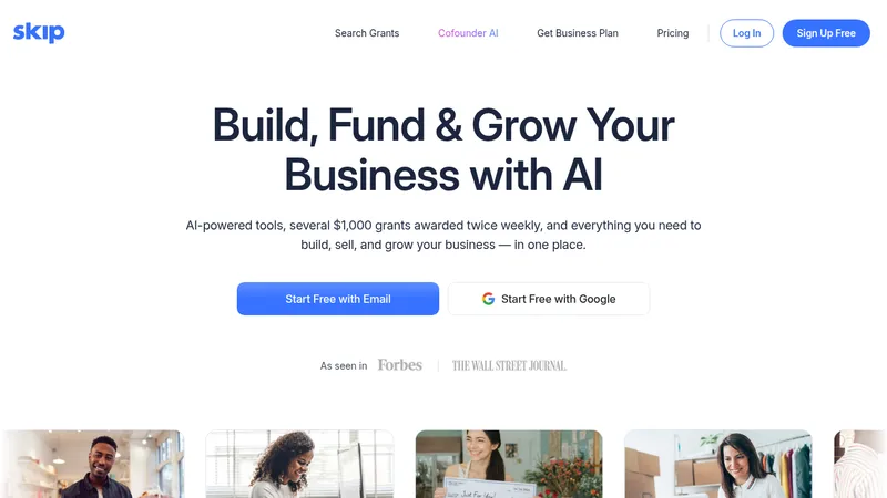 skip website