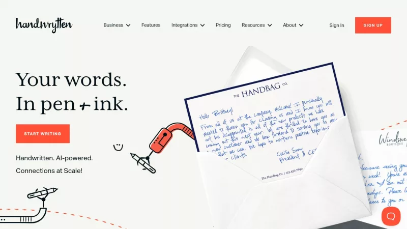 Handwrytten screenshot